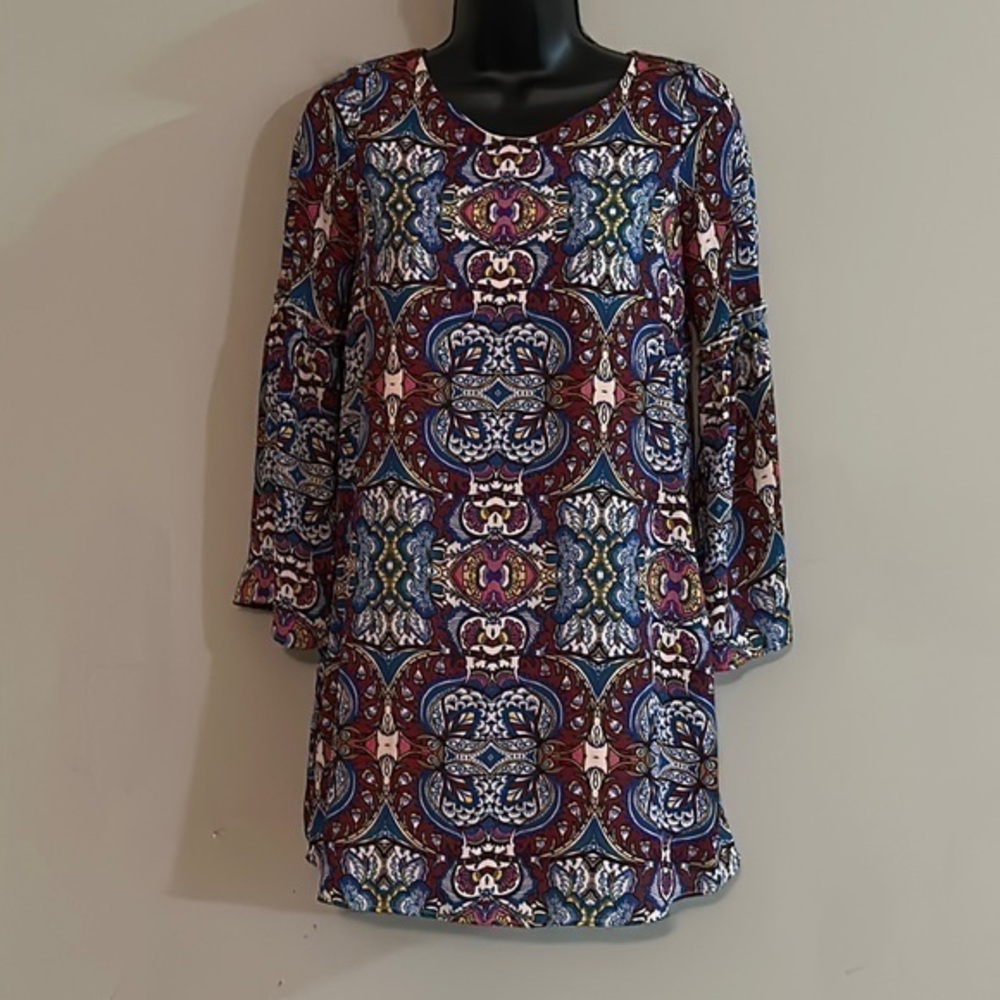 Gianni Bini Girl’s Dress Geometric Size LARGE